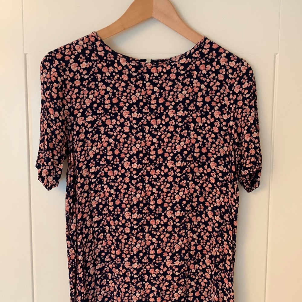 Soaked in Luxury Short Sleeved Sheath Dress